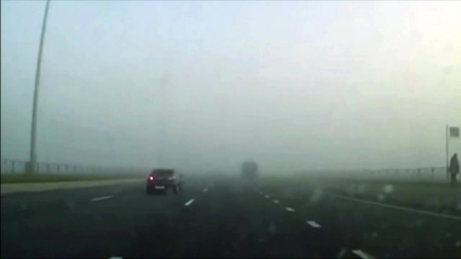 На трассе в Голландии неимоверный хаос: в тумане столкнулись 150 машин, есть погибшие