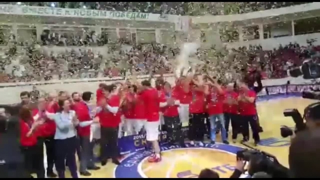 Баскетбольный ЦСКА сломил сопротивление УНИКСа и стал чемпионом
