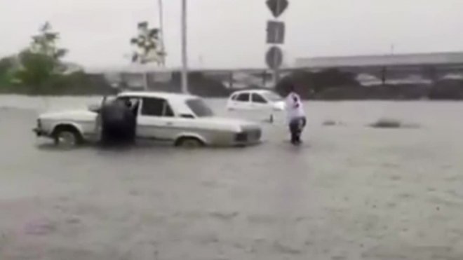 Видео из Северной Осетии: Владикавказ ушел под воду