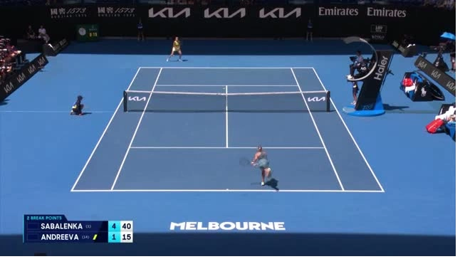 Андреева уступила в 1/8 финала Australian Open