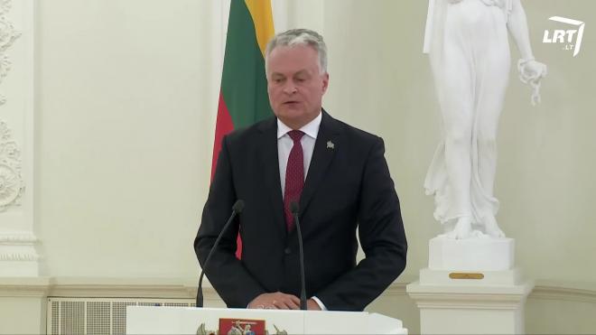 Президент Литвы объявил о введении санкций против Лукашенко 
