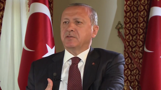 Эрдоган пригрозил сбивать все самолеты над Идлибом