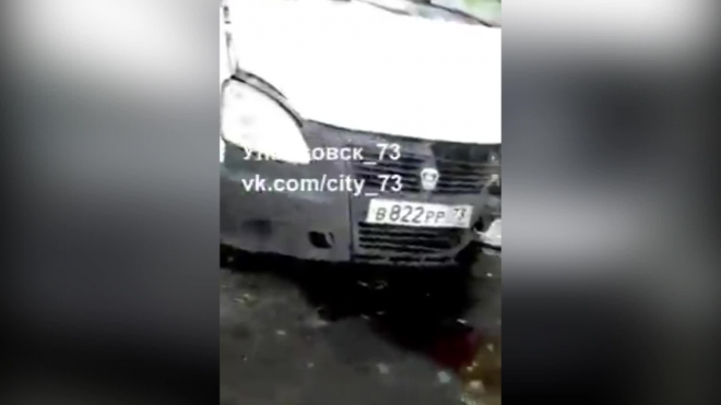 В Ульяновске пьяный водитель маршрутки устроил массовое ДТП