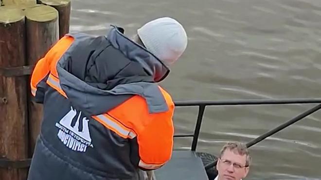 Петербургского зайца вернули на пост к Петропавловской крепости: видео