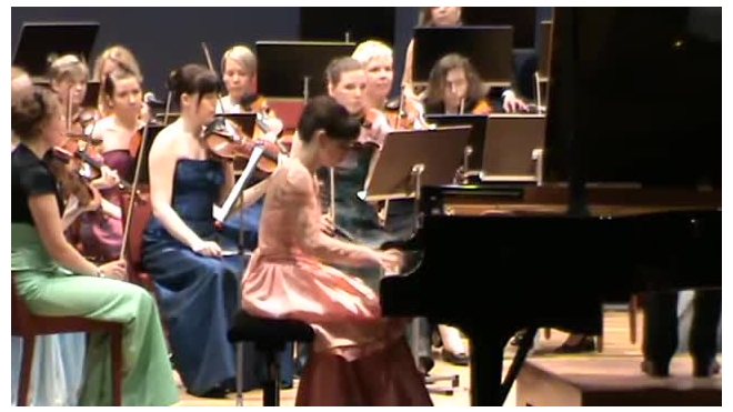 Grieg. Piano Concerto a-moll. Elizaveta Samsonova (piano)