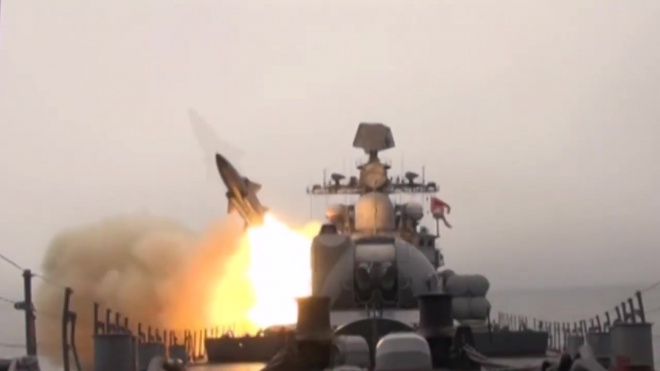 Минобороны опубликовало видео пусков крылатых ракет "Москит" в Японском море