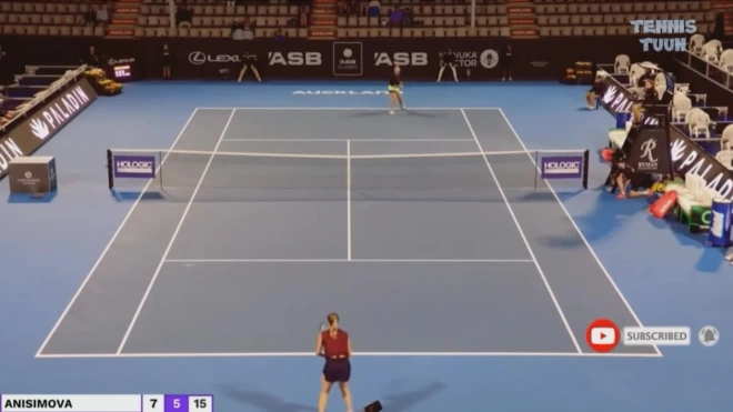 Павлюченкова проиграла Анисимовой в матче первого круга турнира WTA в Новой Зеландии