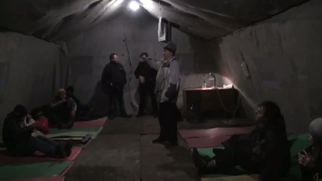Петербургским бомжам помогут в пункте обогрева на Обводном канале