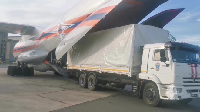 МЧС России направило в Ливию самолет с гуманитарной помощью