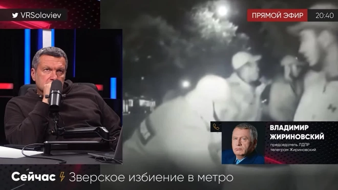 Жириновский прокомментировал избиение пассажира в московском метро