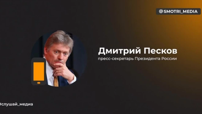 Песков: СМИ из недружественных стран не будут аккредитованы на послание Путина