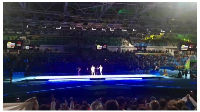 Болельщики сняли на видео победный укол рапиристки Дериглазовой на Олимпиаде