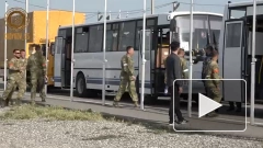Кадыров показал отправку новой группы добровольцев на Украину