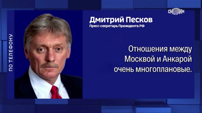 В Кремле ответили на вопрос об "охлаждении" отношений с Турцией