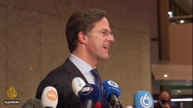 Партия премьера Нидерландов лидирует на парламентских выборах
