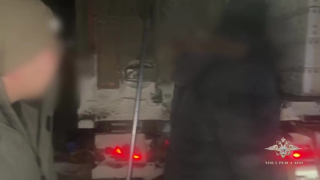 В Забайкалье полиция остановила грузовик с тоннами красной икры и краба