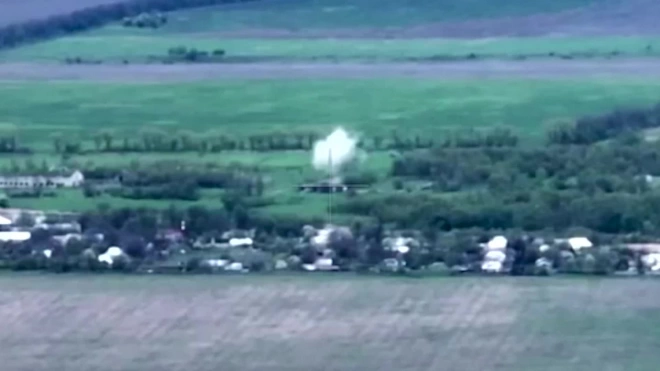 Российские военные уничтожили украинскую артустановку под Авдеевкой