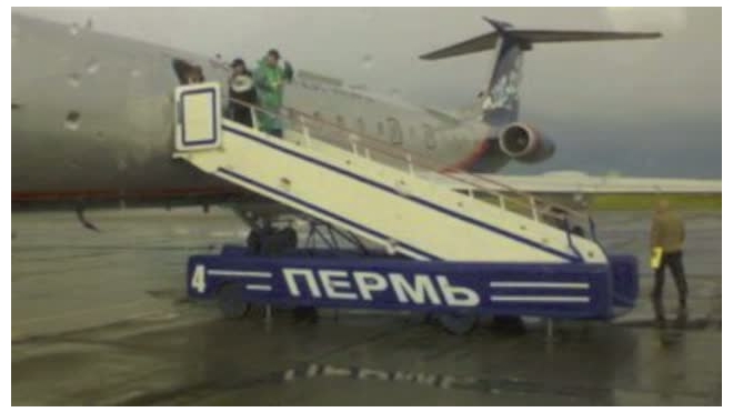 Самолет вернулся в аэропорт Перми из-за неполадок с шасси