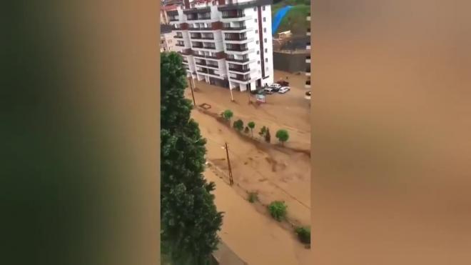 Два человека погибли при наводнении на северо-востоке Турции