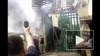 Появилось видео пожара на Центральном рынке в Ростове