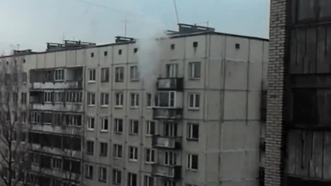На Есенина пожарные быстро ликвидировали возгорание 