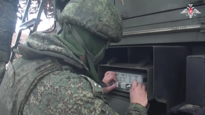 Минобороны показало кадры боевой работы ЗРПК "Панцирь-С1"