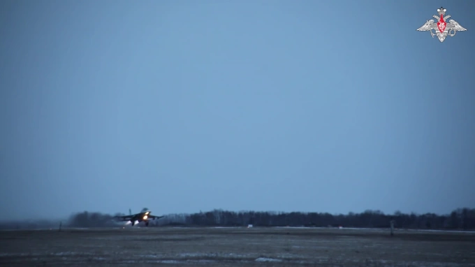 Минобороны: истребители Су-34 нанесли удар по укрепрайону ВСУ на Краснолиманском направлении
