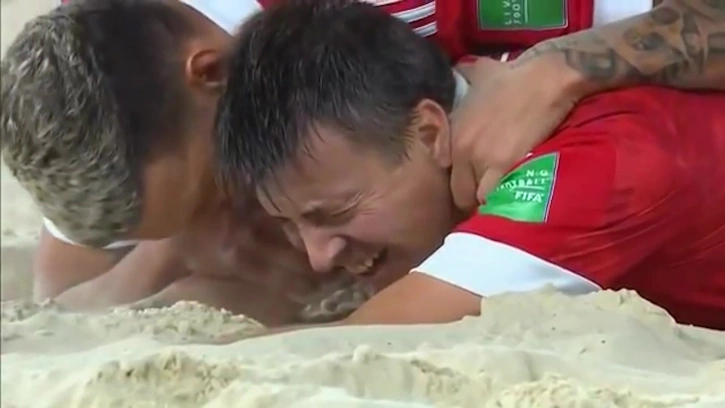 Сборная России выиграла чемпионат мира по пляжному футболу в Москве