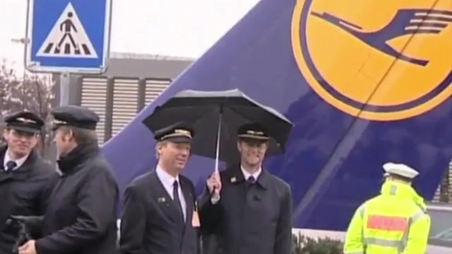 Lufthansa отменила более 440 авиарейсов из-за забастовки