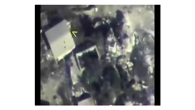 Минобороны выложило в Сеть видео уничтожения опорного пункта боевиков в горах Эль-Габа