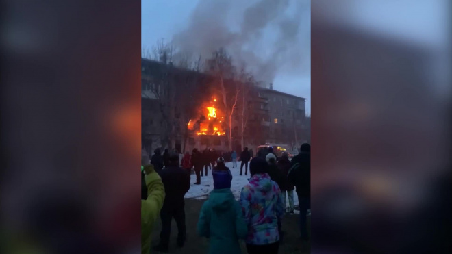 В Магнитогорске в пятиэтажке произошел взрыв