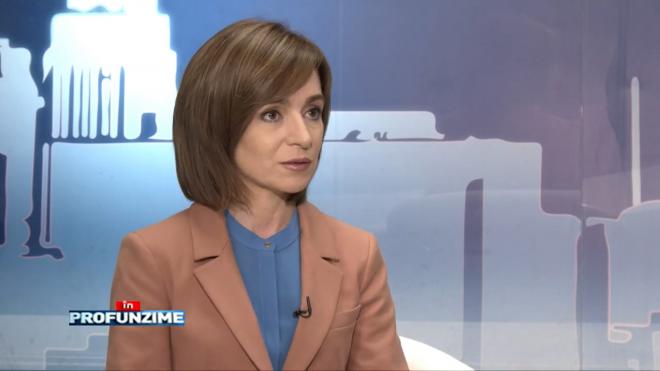 Санду надеется обсудить с Россией долг Молдавии за газ