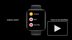 Realme официально представила свои первые умные часы