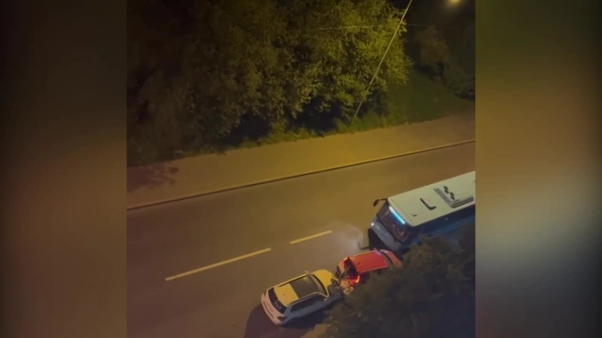 Массовая авария с автобусом произошла улице Шаврова