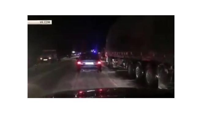 В Сети появилось видео страшной аварии в Алтайском крае