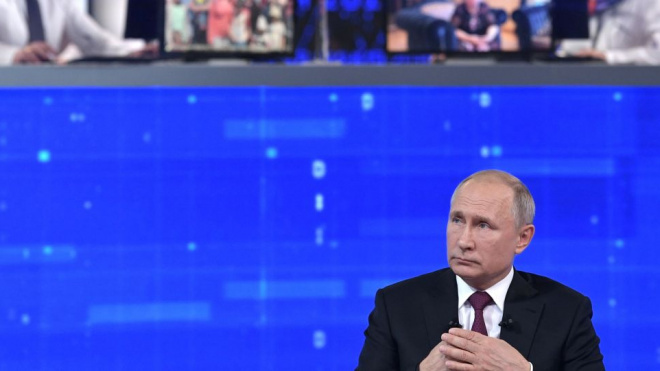 Британский канал показал мир "глазами Путина"