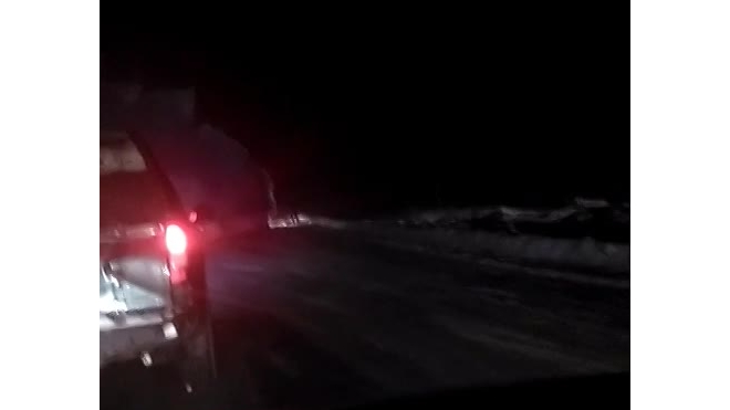 В сети появилось видео полыхающего пассажирского автобуса под Костромой
