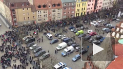Видео из Германии: разгневанные немцы вышли на митинг против мигрантов