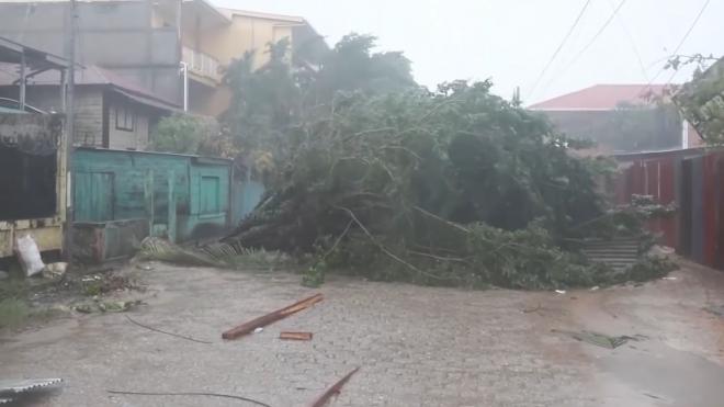 Reuters: не менее пяти человек стали жертвами тропического шторма "Эта"