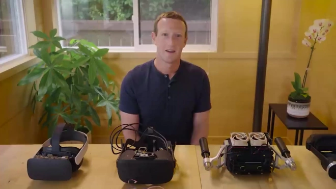 Марк Цукерберг показал прототипы VR-устройств "следующего поколения"