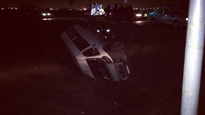 Стали известны подробности ночной аварии на Колпинском шоссе