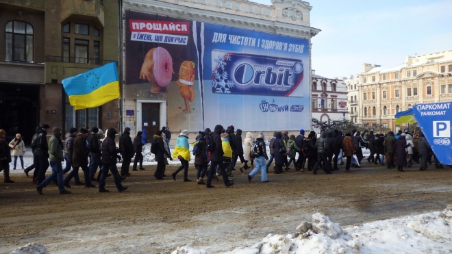 В Одессе потребовали повесить Януковича