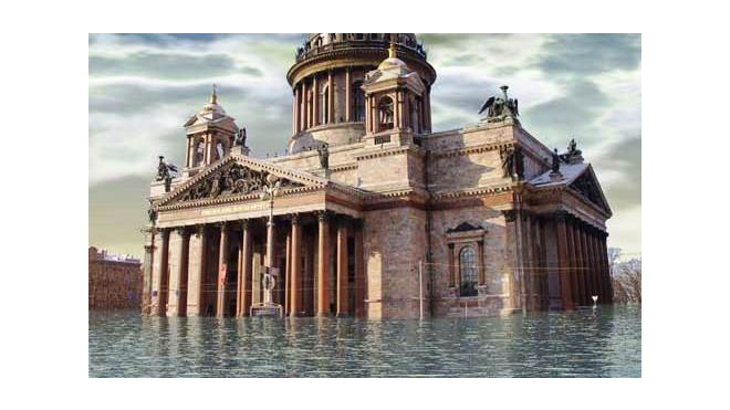 Ураган Святой Иуда грозит затопить Петербург наводнением