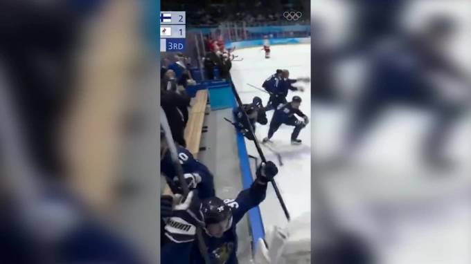 Сборная России по хоккею потерпела поражение в финале Олимпиады 