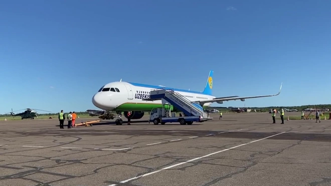 В Приамурье выполнен первый международный рейс из Ташкента в Благовещенск