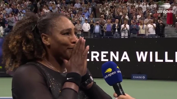 Серена Уильямс расплакалась после вылета с US Open