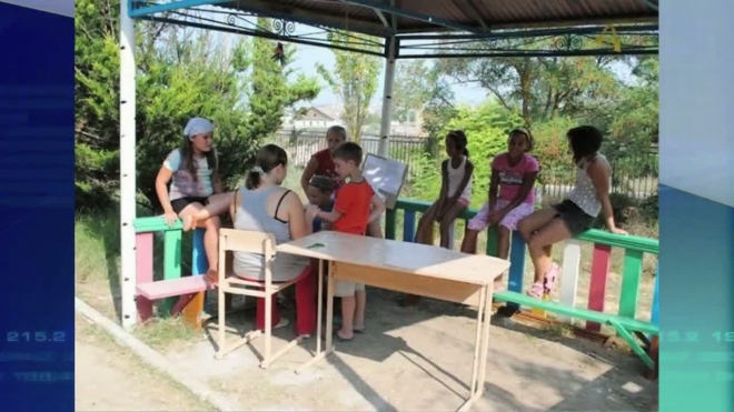 Российские дети, отравившиеся в лагере на Украине, идут на поправку