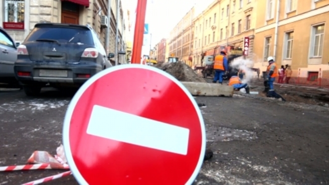 Движение по Пискаревскому и Меншиковскому проспектам ограничено до 21 августа