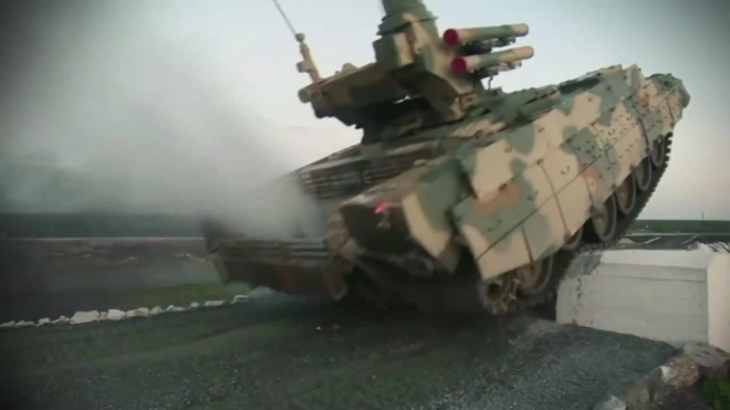 Опубликовано видео новой боевой машины "Терминатор", которую впервые покажут на Параде Победы