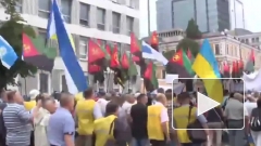 Разоренные жители Киева вышли на митинг из-за роста тарифов ЖКХ